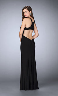  Long Formal La Femme Dress 23956