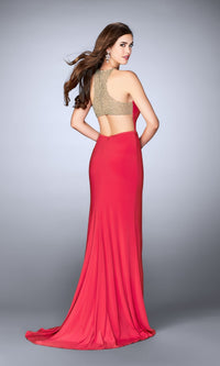  Long Formal La Femme Dress 23962