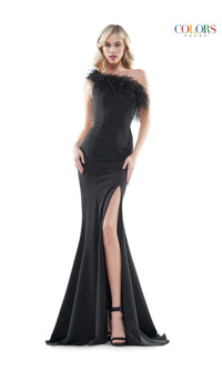 Black Formal Long Dress 2405 By Colors Dress