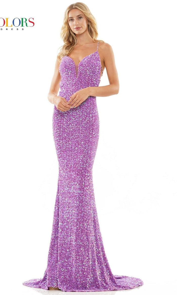 Lilac Colors Dress 2459 Formal Prom Dress