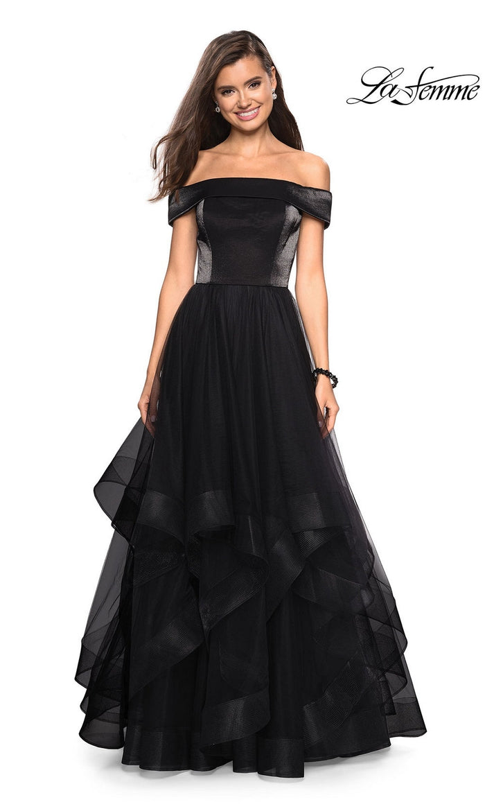 Black La Femme 27224 Formal Prom Dress