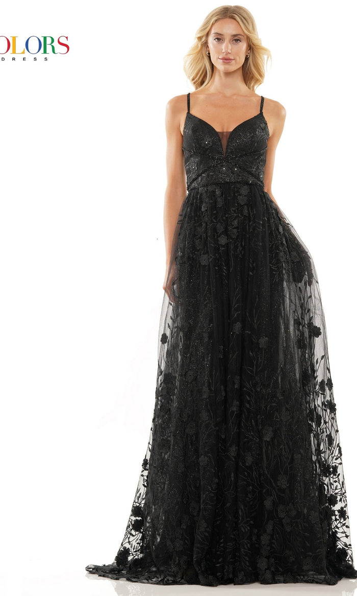 Black Colors Dress 2726 Formal Prom Dress