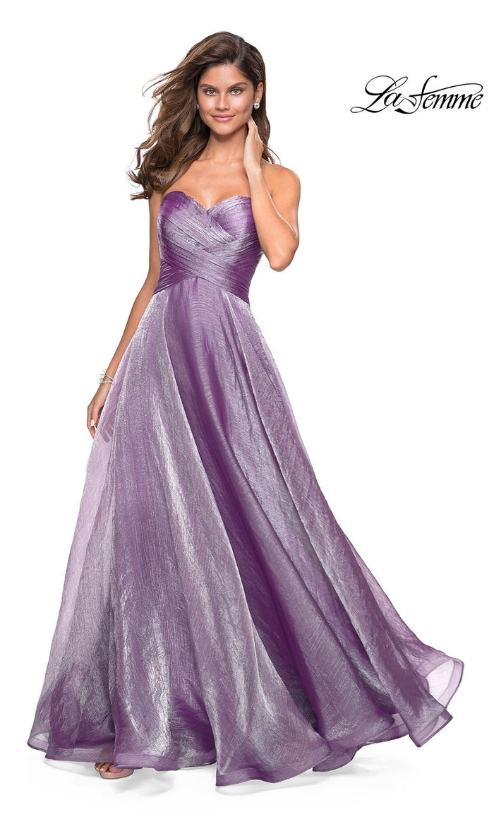Orchid La Femme Long Prom Dress 27515