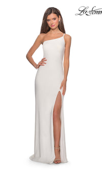 White La Femme 28176 Formal Prom Dress