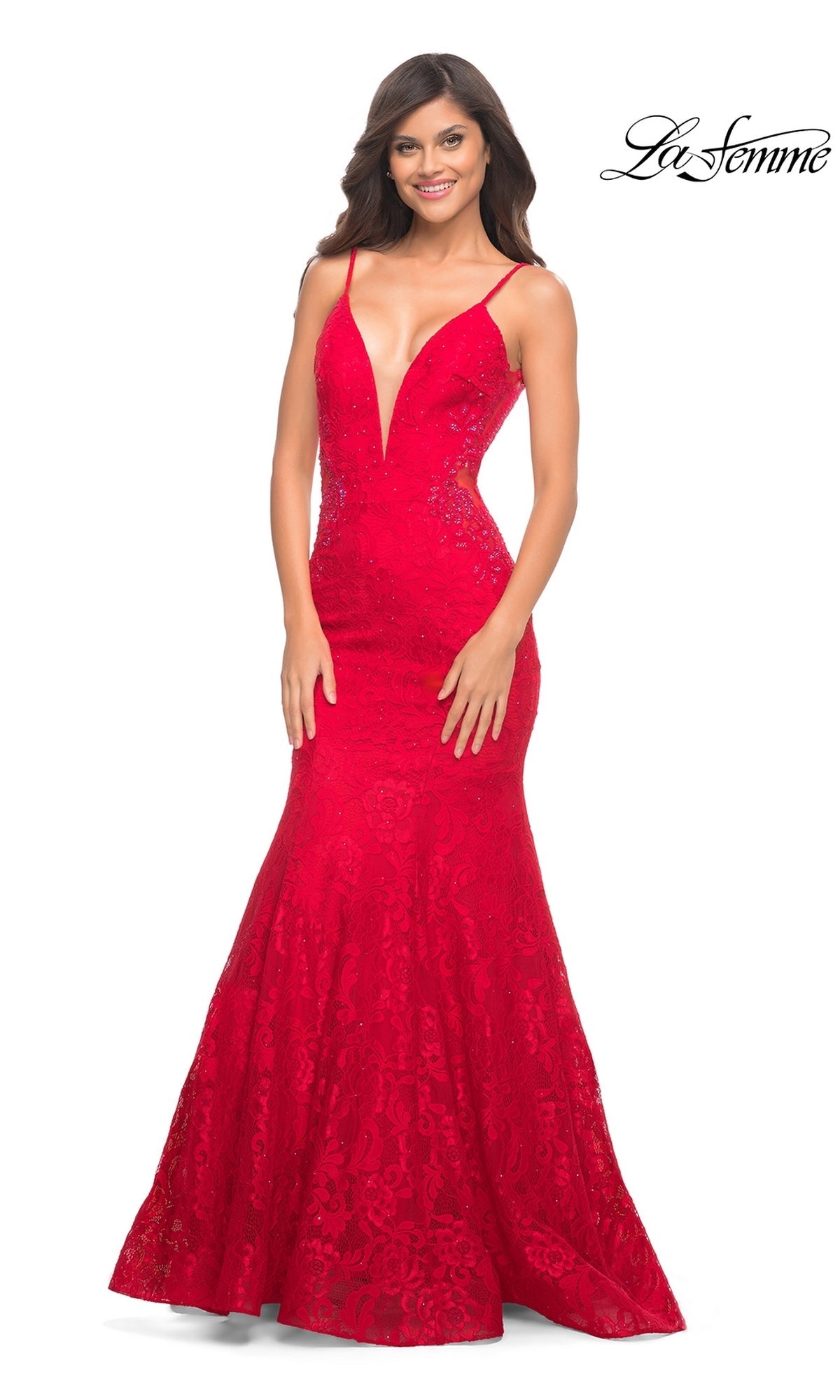 Red La Femme 28355 Formal Prom Dress
