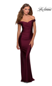 Dark Berry La Femme 28450 Formal Prom Dress