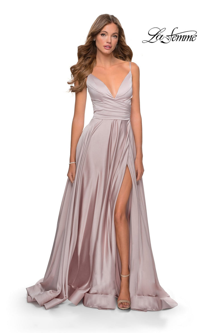 Mauve La Femme 28607 Formal Prom Dress