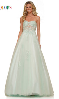 Mint Colors Dress 2898 Formal Prom Dress