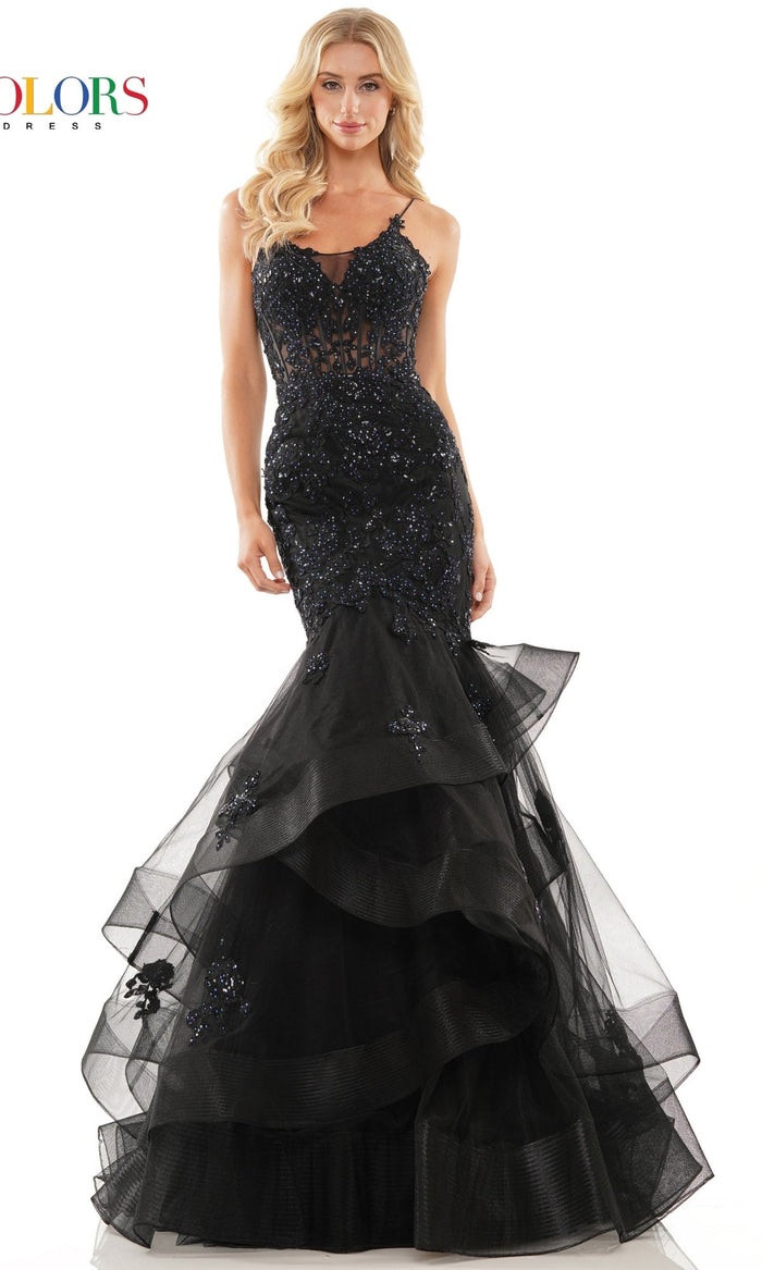 Black Colors Dress 2899 Formal Prom Dress