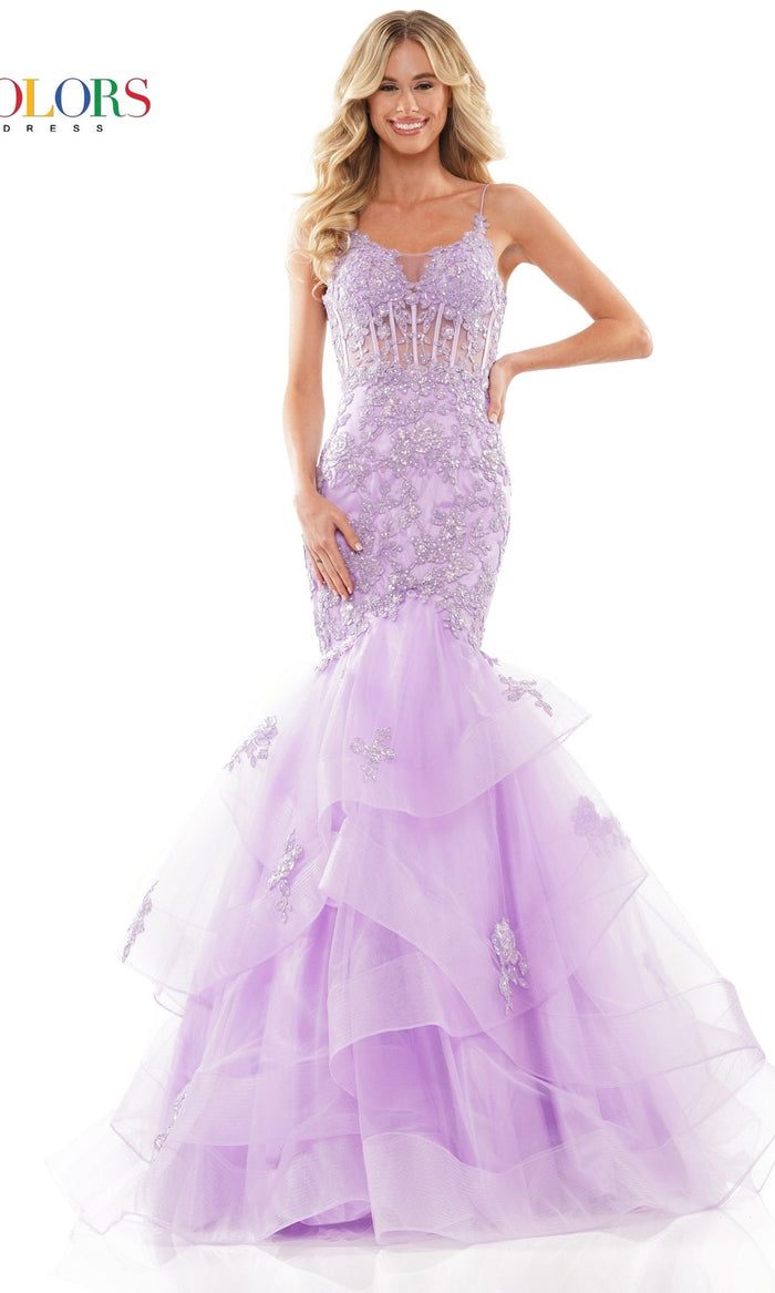 Lilac Colors Dress 2899 Formal Prom Dress