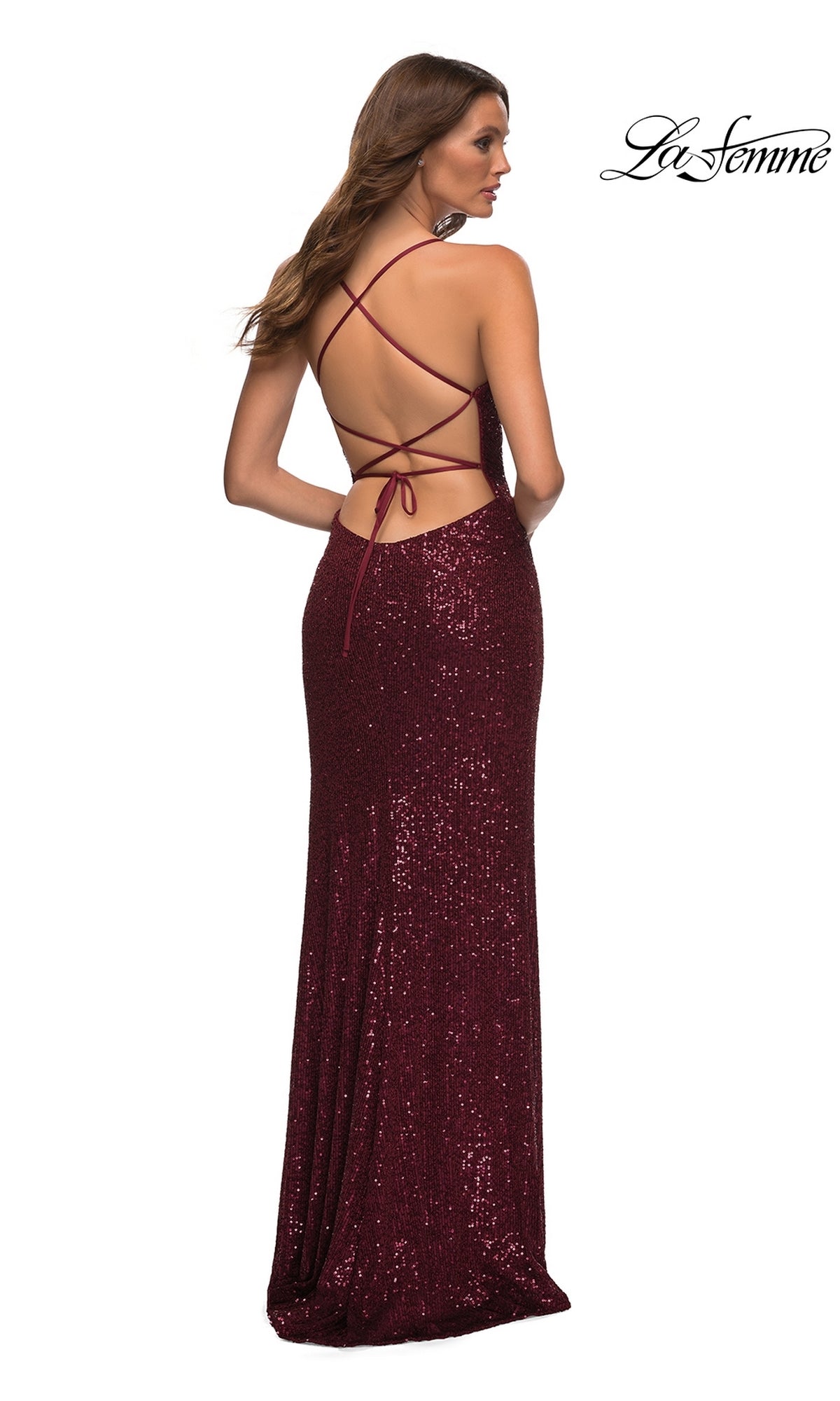 la femme sequin dress Prom Dress Style #32049
