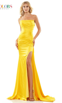 Yellow Colors Dress 2968 Formal Prom Dress
