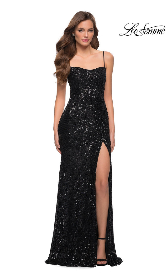Black La Femme 29741 Formal Prom Dress