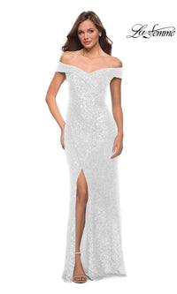White La Femme 29831 Formal Prom Dress