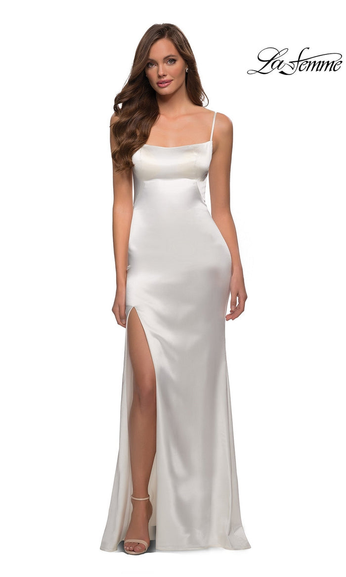 White La Femme 29945 Formal Prom Dress