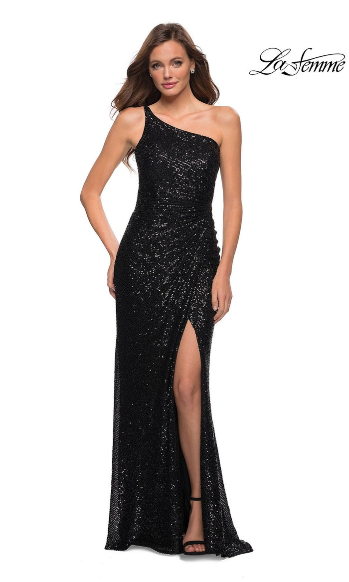 Black La Femme 29962 Formal Prom Dress