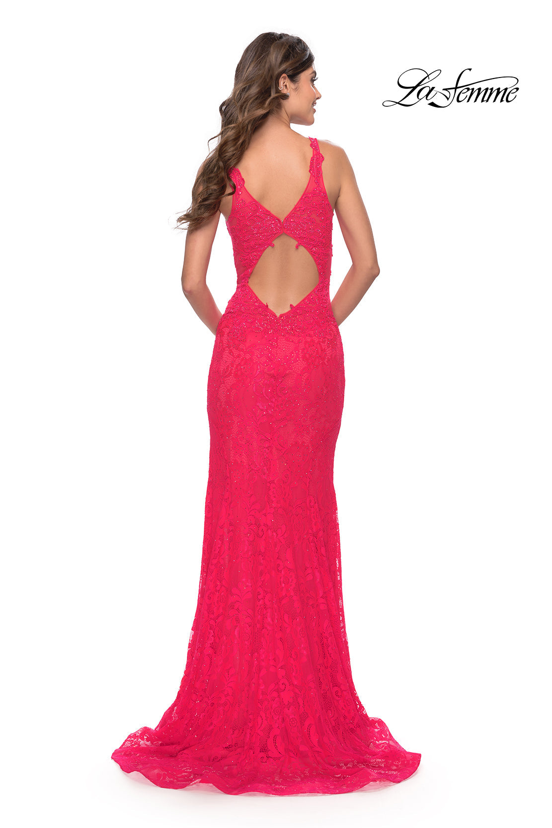 Pink Neon Prom Dress 29978 Pink Neon Prom Dress 29978