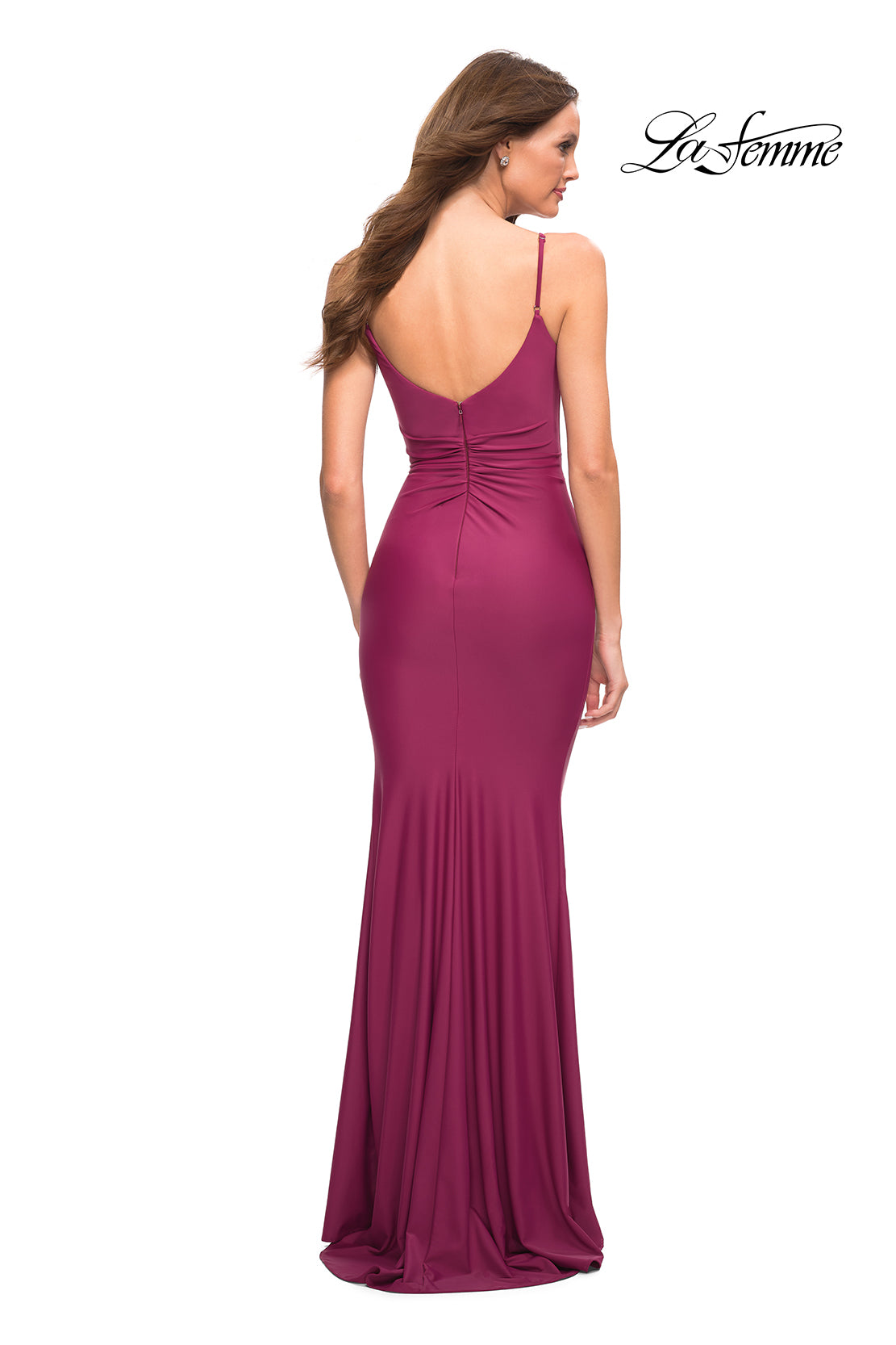 V neck deals jersey dress