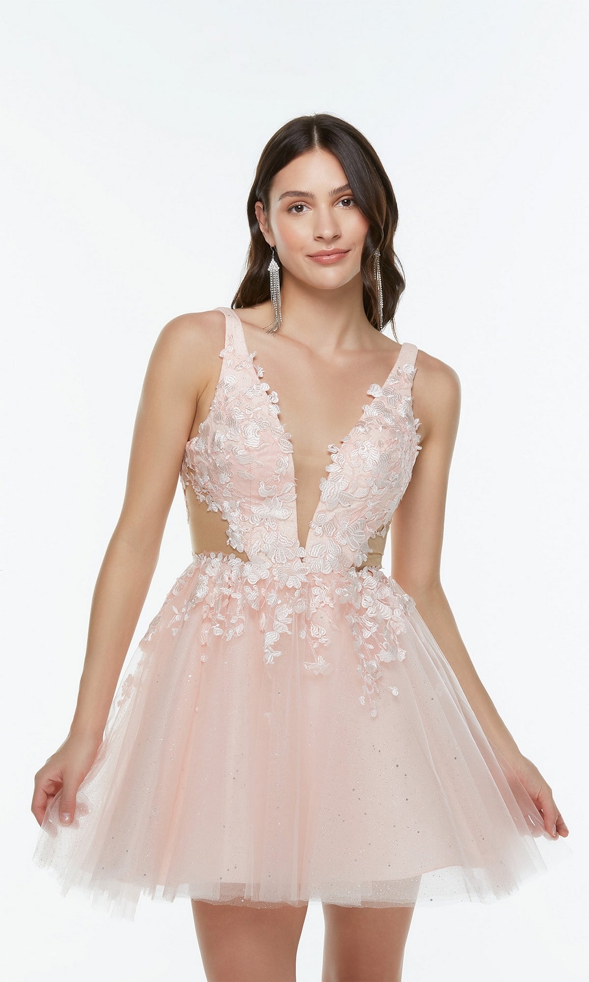  Short Homecoming Dress By Alyce 3099