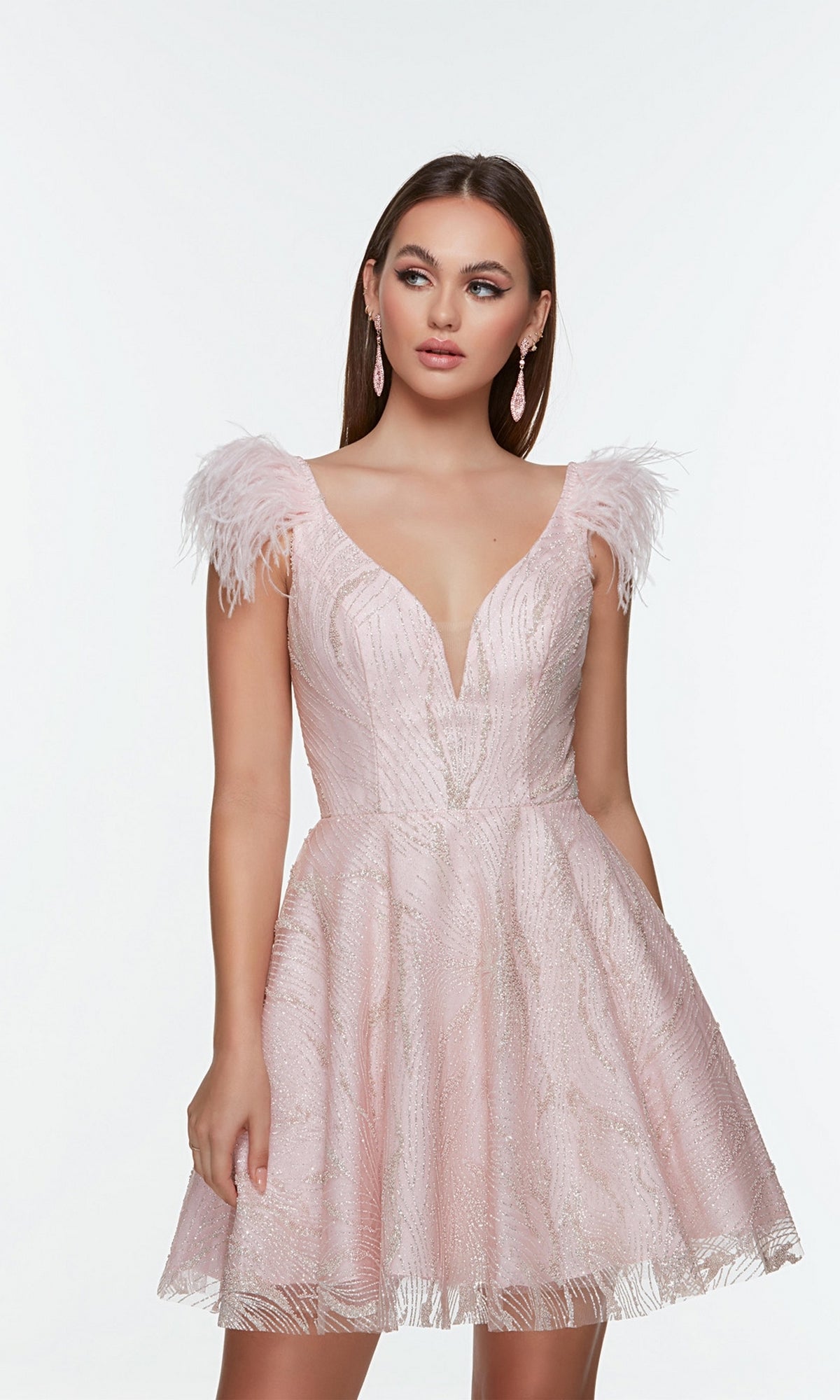  Short Homecoming Dress By Alyce 3100