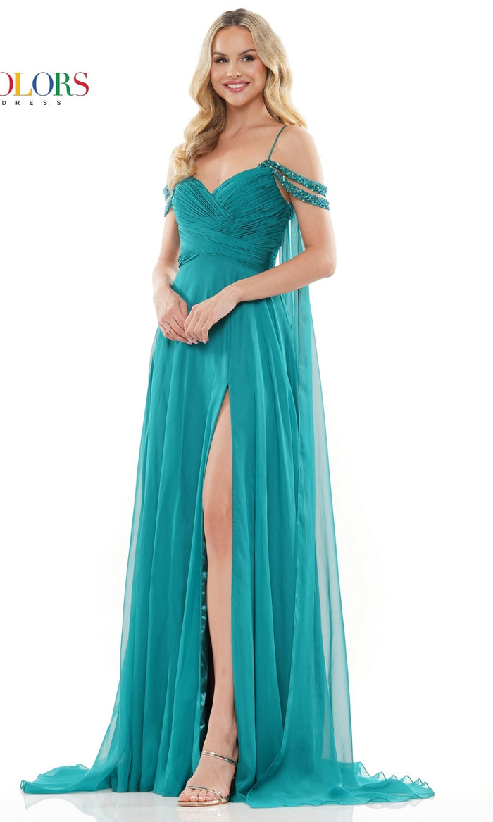 Deep Green Colors Dress 3101 Formal Prom Dress