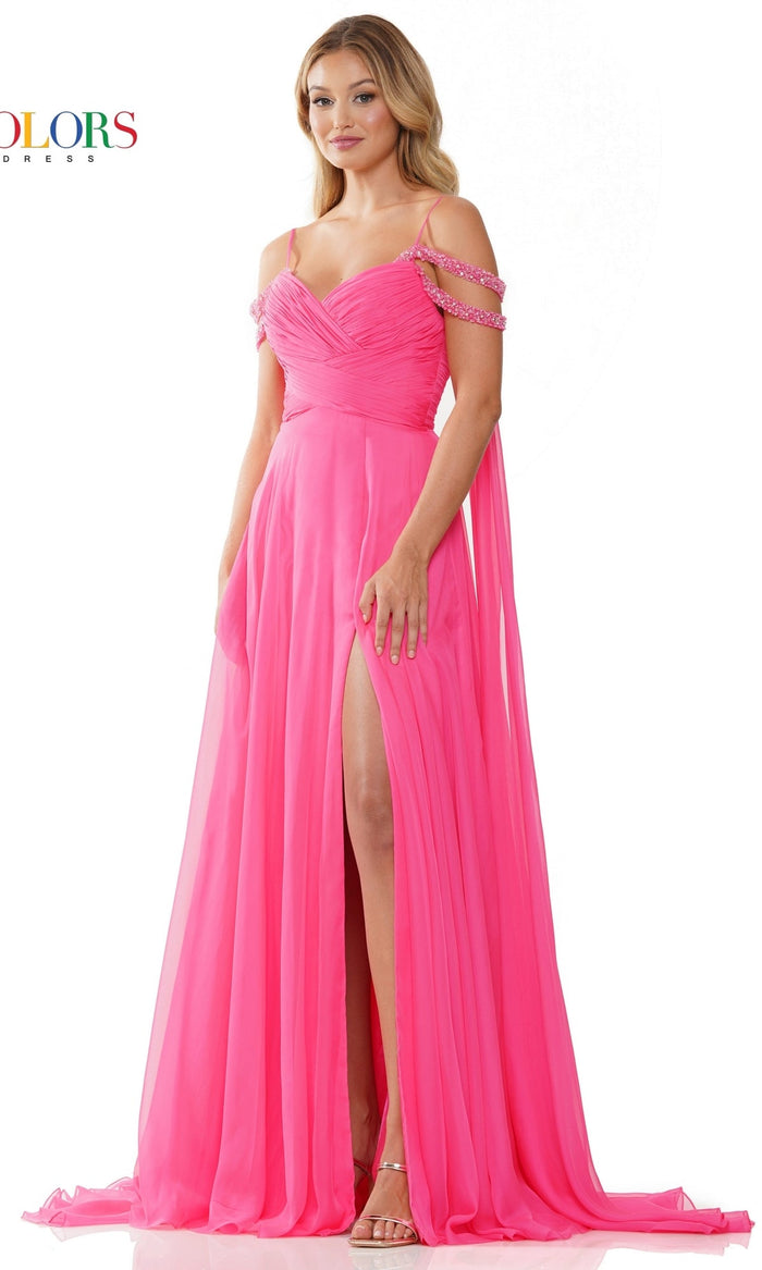 Hot Pink Colors Dress 3101 Formal Prom Dress