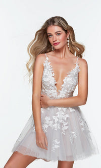  Short Homecoming Dress By Alyce 3101