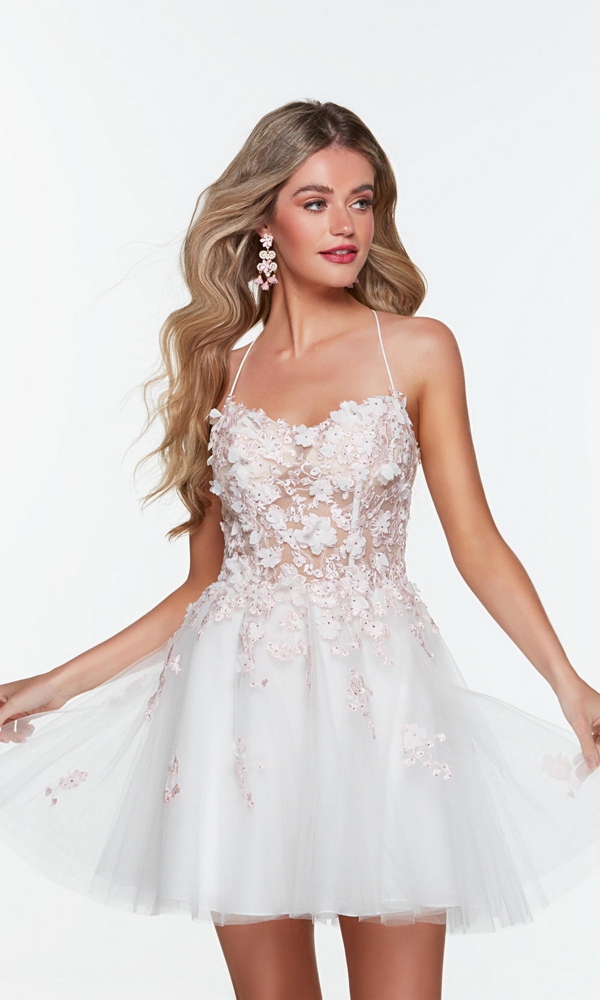  Short Homecoming Dress By Alyce 3102
