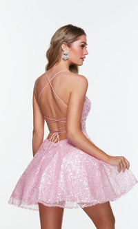  Short Homecoming Dress By Alyce 3104