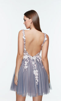  Short Homecoming Dress By Alyce 3107