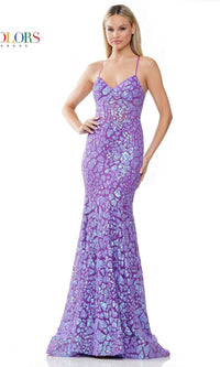 Lavender Colors Dress 3113 Formal Prom Dress