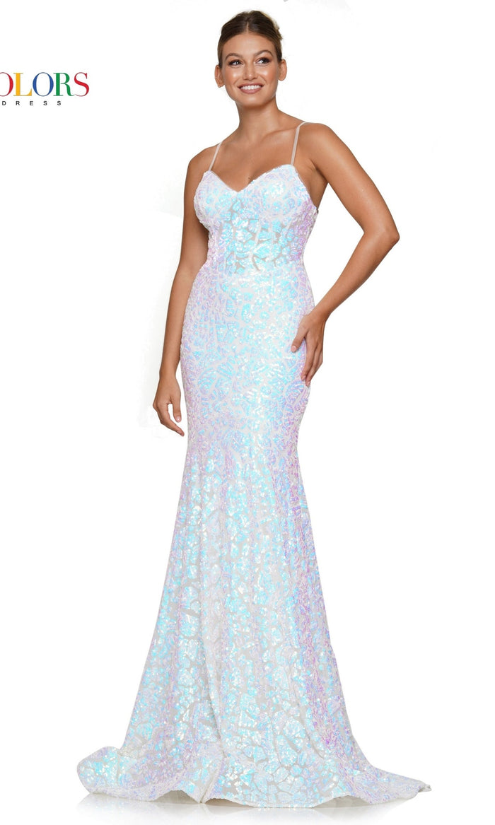 Off White Colors Dress 3113 Formal Prom Dress