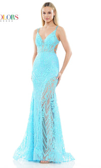 Blue Colors Dress 3117 Formal Prom Dress