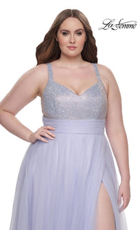  La Femme 31251 Plus-Size Formal Prom Dress