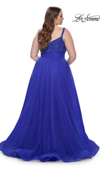  La Femme 31251 Plus-Size Formal Prom Dress