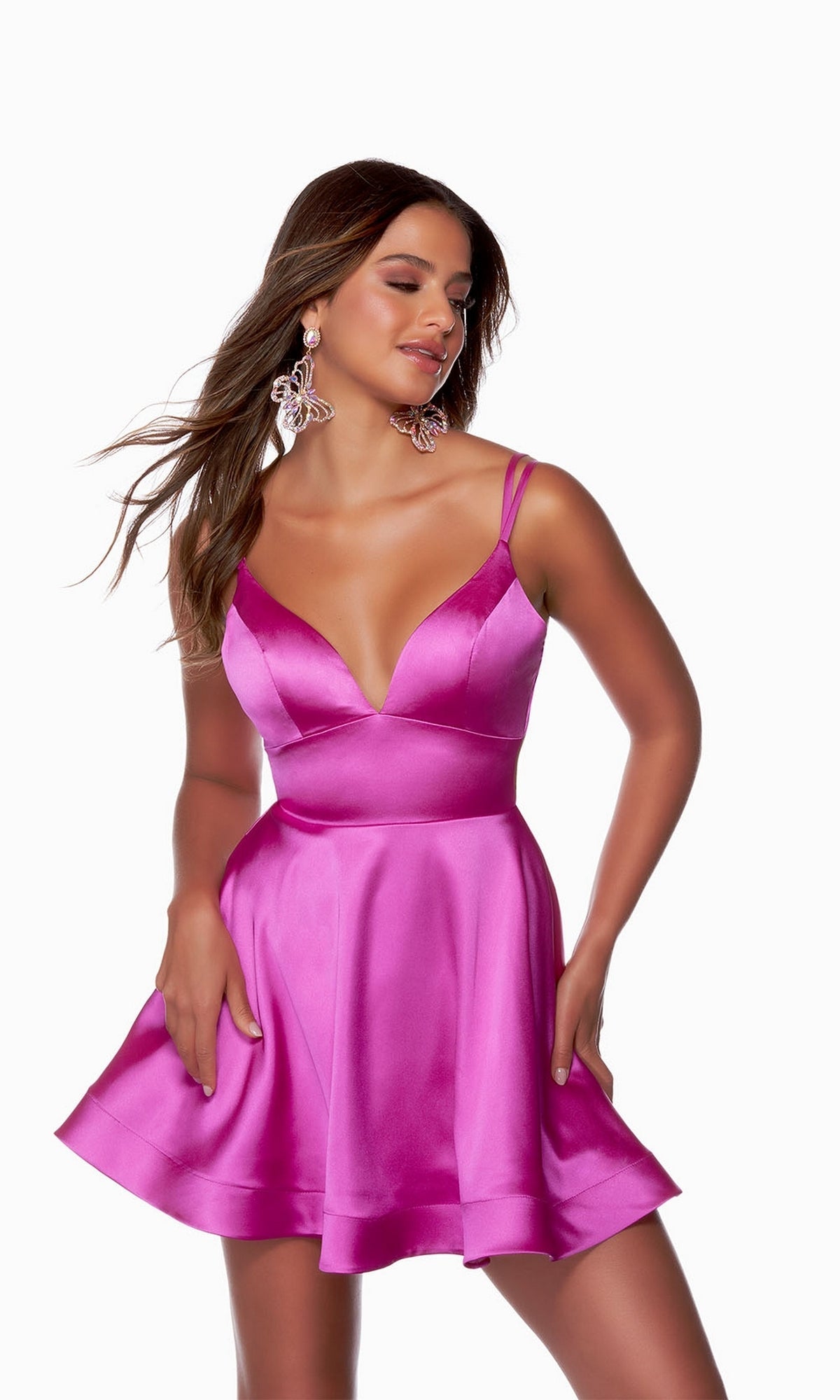  Short Homecoming Dress By Alyce 3126