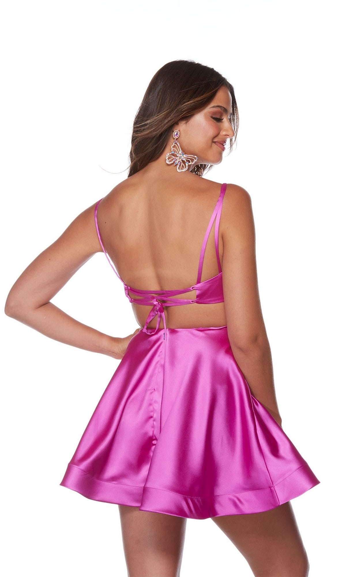  Short Homecoming Dress By Alyce 3126