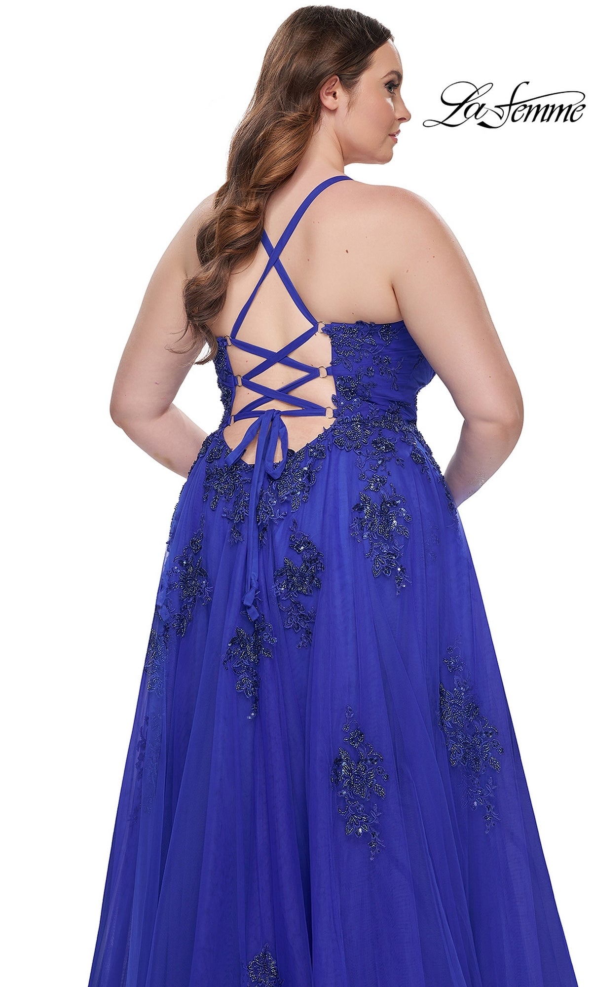 La Femme 31378 Prom Dress - Royal Blue | NewYorkDress La Femme 31378 Prom Dress - Royal Blue | NewYorkDress