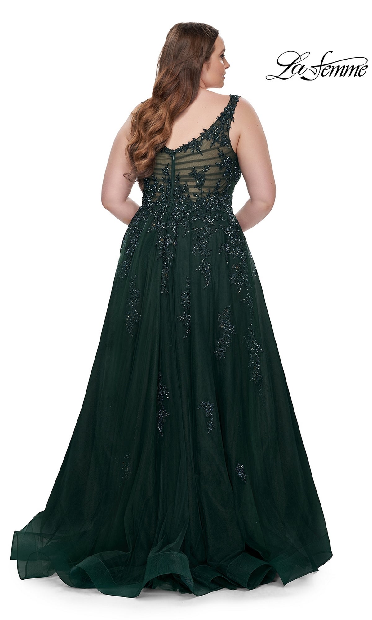  La Femme 31383 Formal Plus-Size Prom Dress