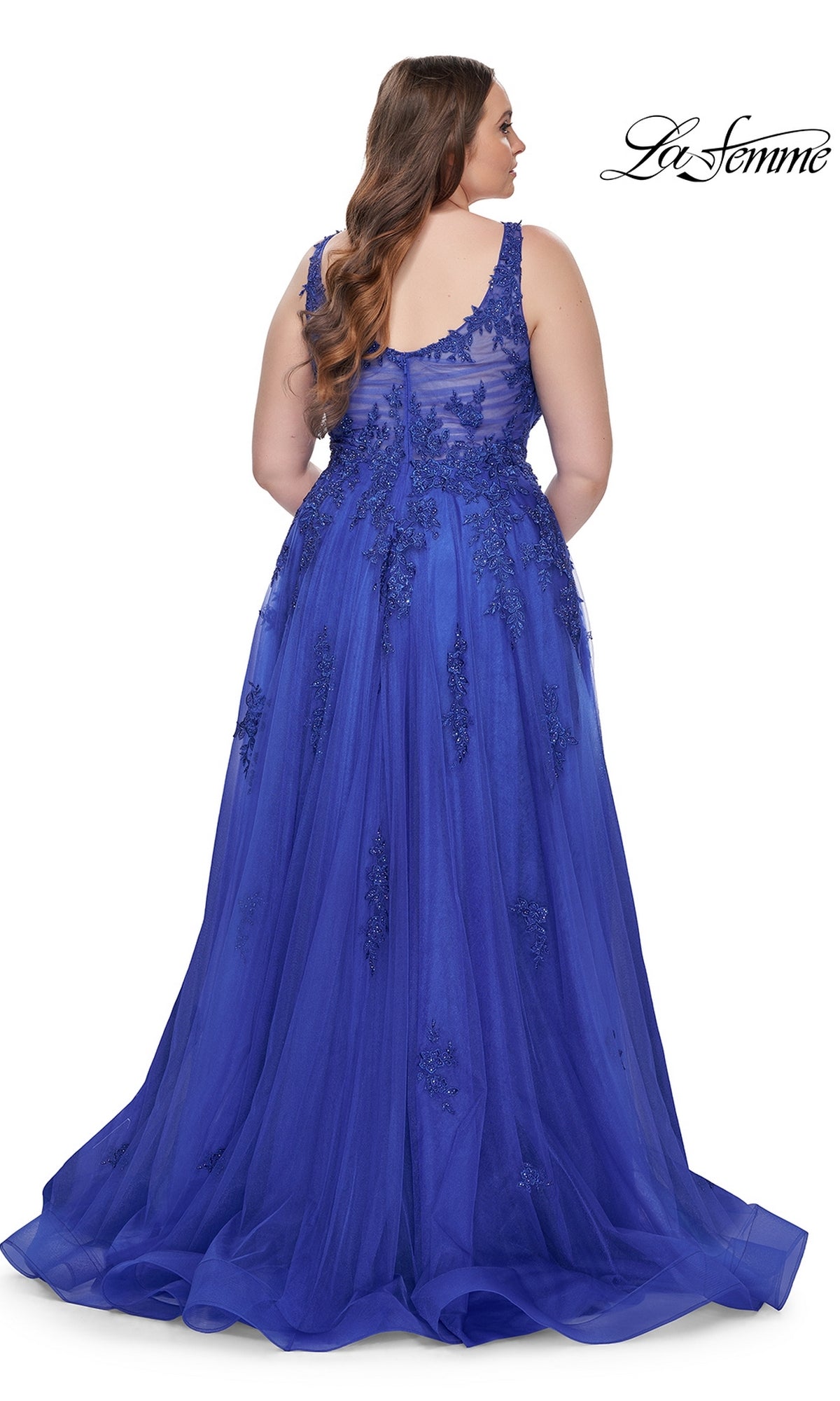  La Femme 31383 Formal Plus-Size Prom Dress