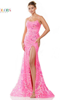 Hot Pink Colors Dress 3139 Formal Prom Dress
