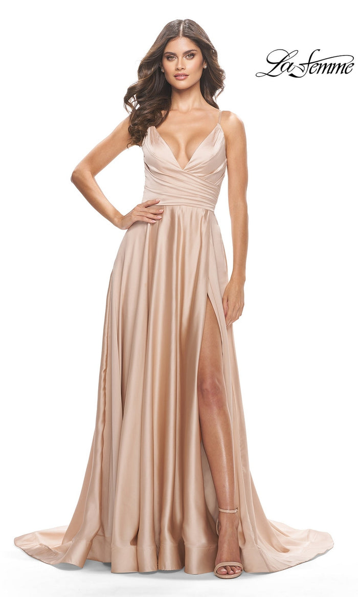 Nude La Femme 31505 Formal Prom Dress