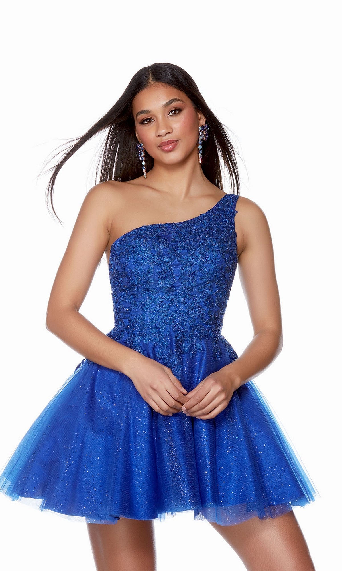 Royal Short Dress By Alyce For Homecoming 3150