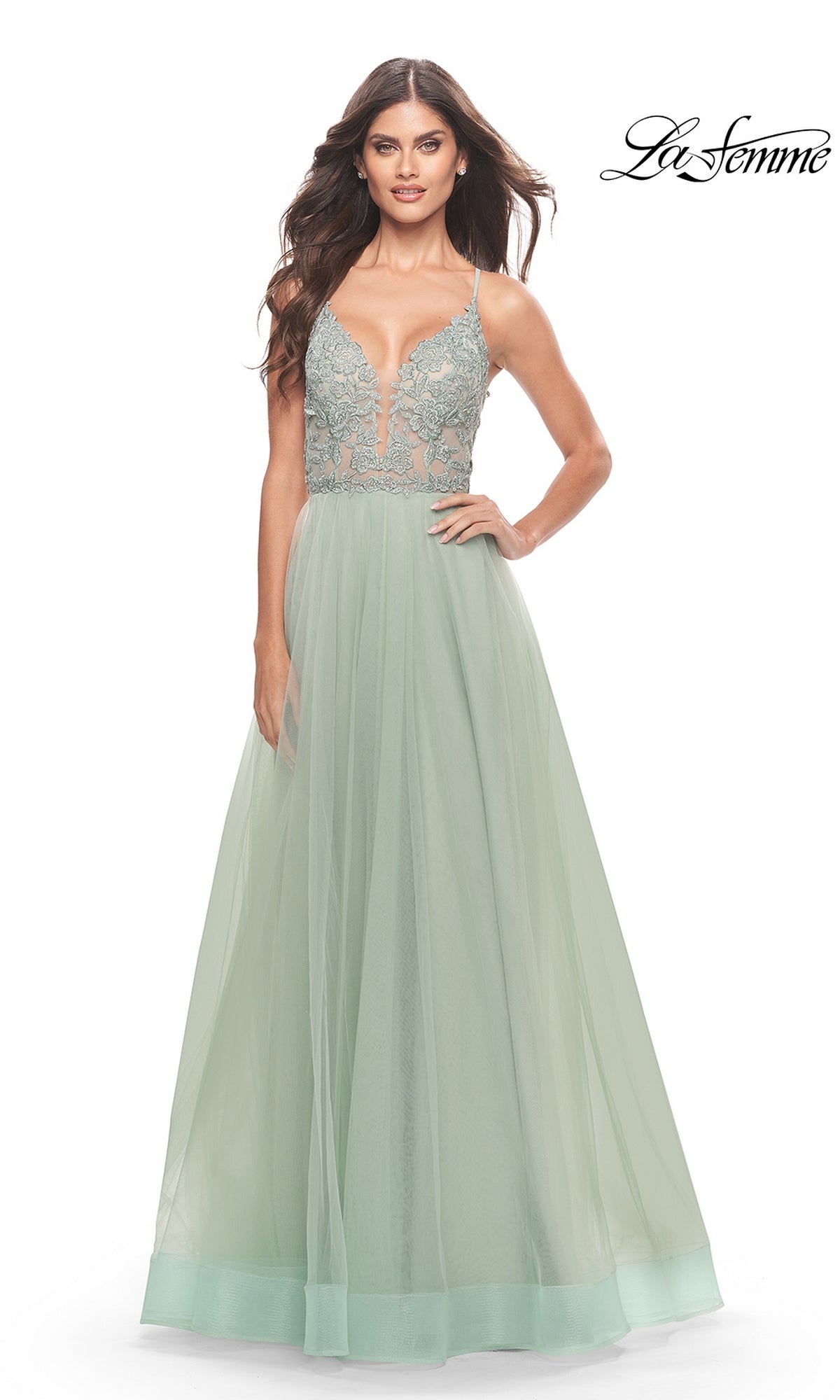 Sage La Femme 31542 Formal Prom Dress