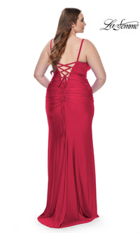  La Femme 31632 Plus-Size Formal Prom Dress