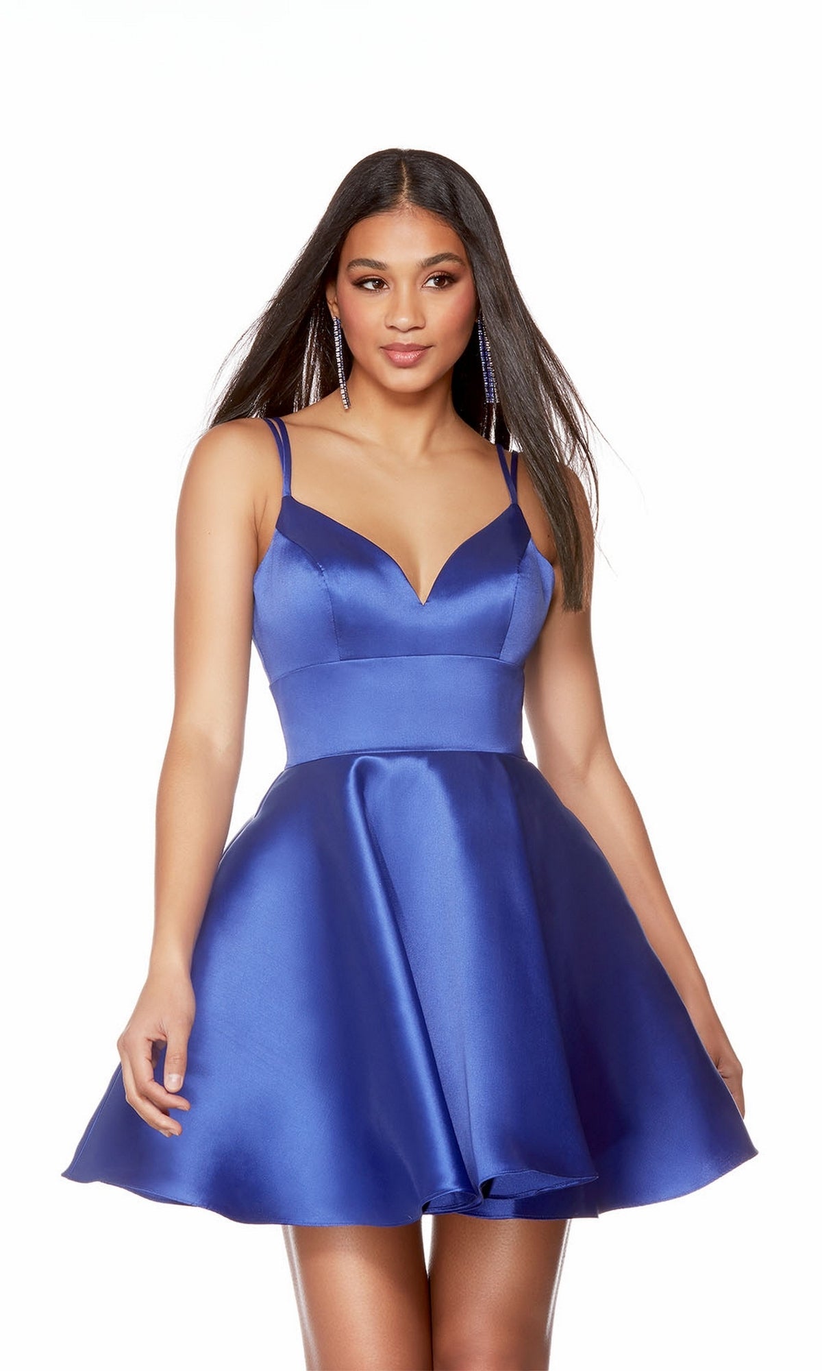 Royal Short Dress By Alyce For Homecoming 3168