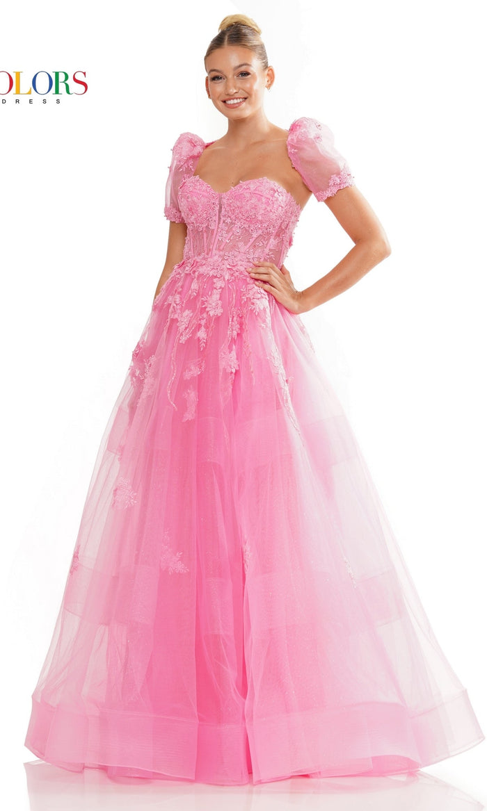 Pink Colors Dress 3179 Formal Prom Dress