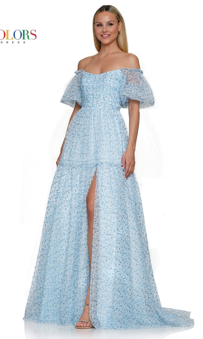 Light Blue Colors Dress 3190 Formal Prom Dress
