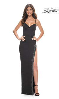 Black La Femme 31928 Formal Prom Dress