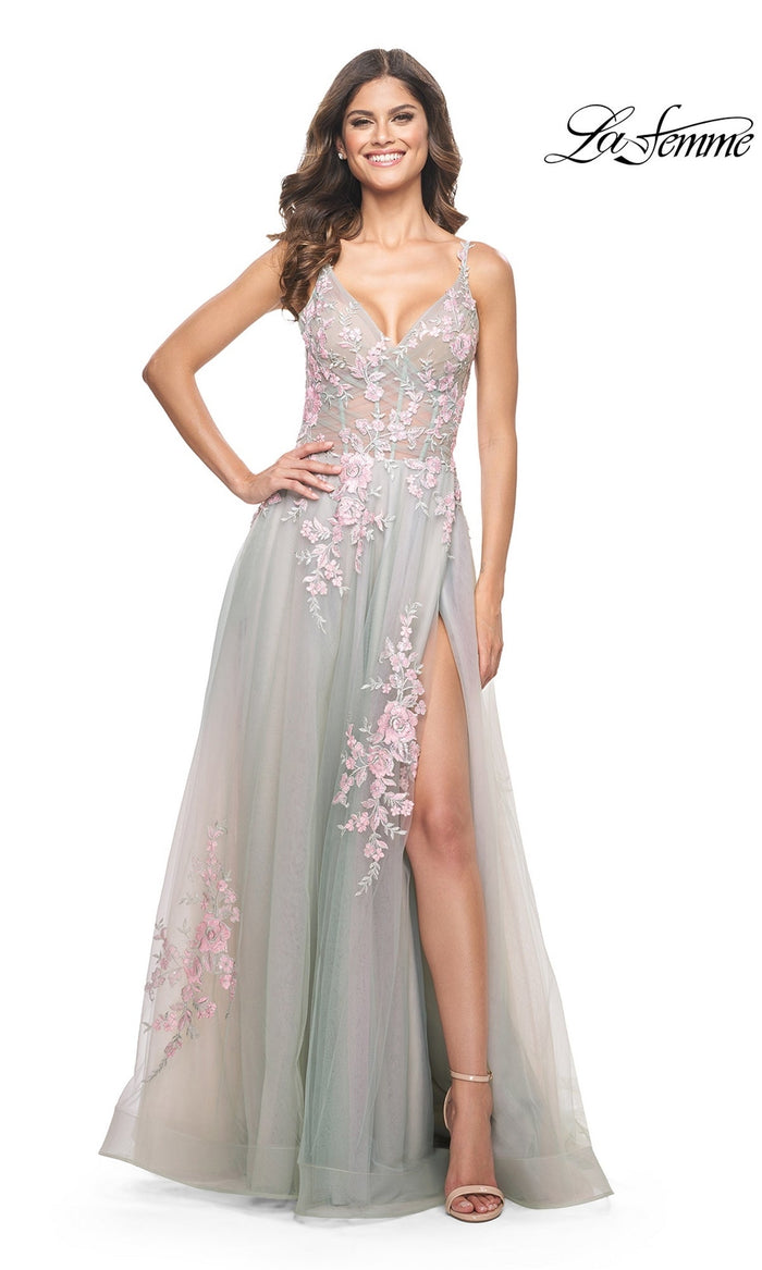 Sage La Femme 31939 Formal Prom Dress